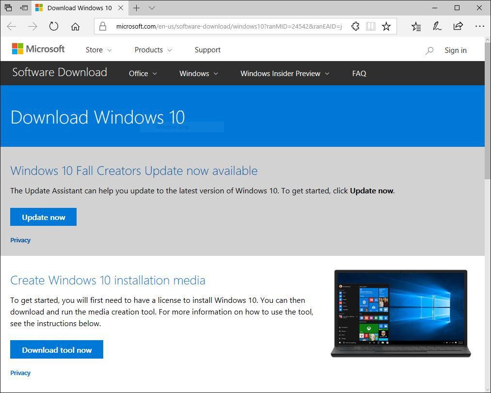 windows 10 new update today